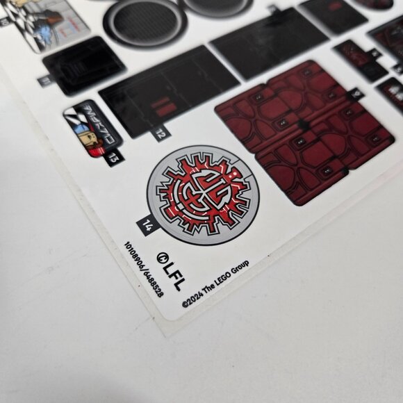 Lego Star Wars The Dark Falcon 75389 Building Instructions & Sticker Sheet ONLY - Picture 11 of 12